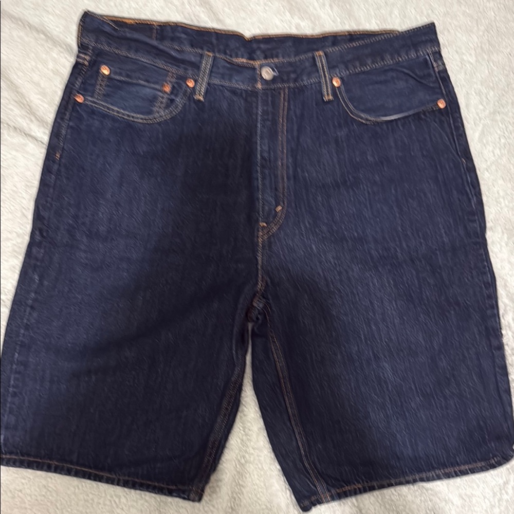 Levi's Blue Denim Jean Shorts